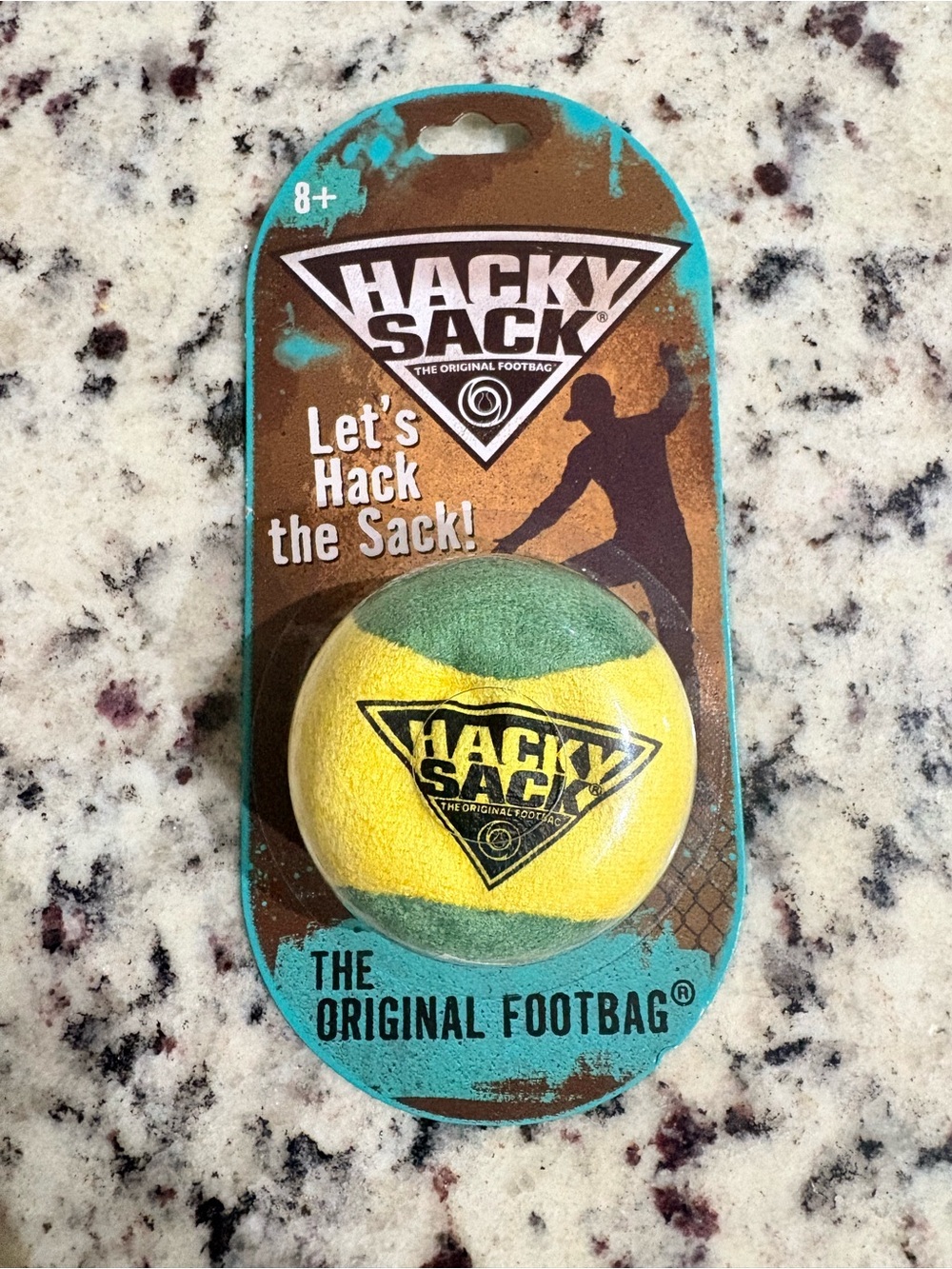 Hacky Sack The Original Footbag Play Monster Green/Yellow NEW